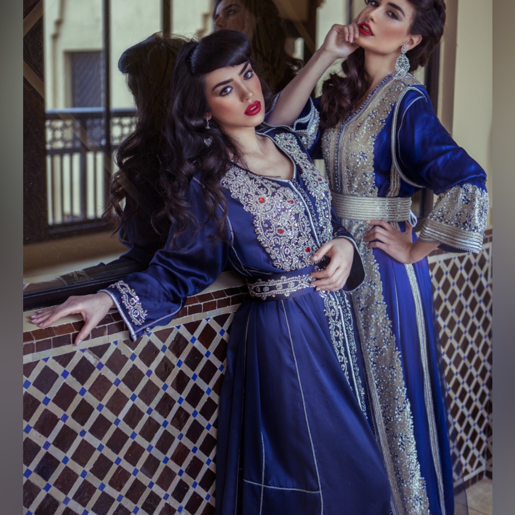 Moroccan Embroidery Caftan